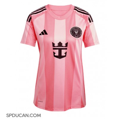 Zenski Nogometni Dres Inter Miami Lionel Messi #10 Domaci 2025-26 Kratak Rukav Zenski Nogometni Dres Inter Miami Lionel Messi #10 Domaci 2025-26 Kratak Rukav